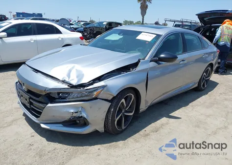 2021 Honda Accord Sport 2.0T from USA, damaged, VIN 1HGCV2F31MA006127